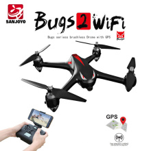 Drone GPS profissional MJX B2W Bugs 2W Brushless GPS RC Quadcopter com câmera ESC 1080P Wifi FPV SJY-MJX B2W